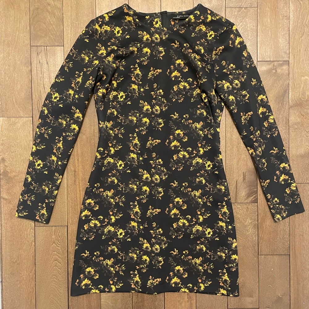 Zara floral dress